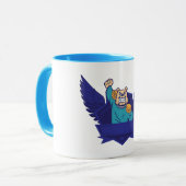 Militaire Bulldog Commander Koffie Mok (Voorkant links)