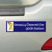 militaire bumpersticker (Op auto)