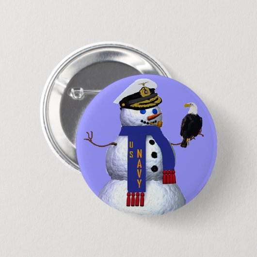 Militaire Button marine (Voorkant /achterkant)