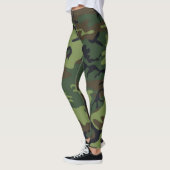 Militaire Camo Camouflage Leggings (Links)