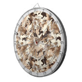 Militaire Camo Dartboard Dartbord (Voorkant Rechts)