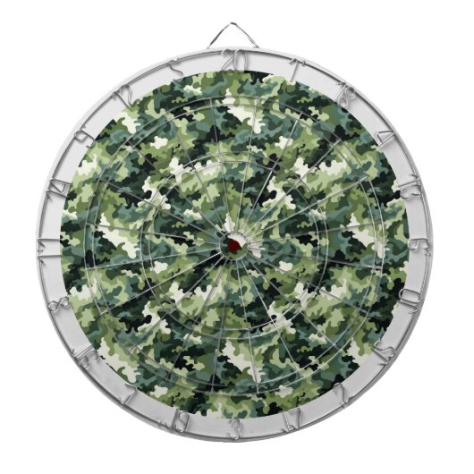 Militaire Camo Dartboard Dartbord (Voorkant)