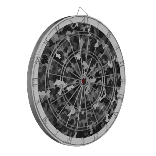 Militaire Camo Dartboard Dartbord (Voorkant Links)