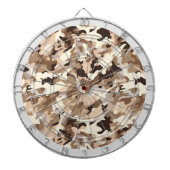 Militaire Camo Dartboard Dartbord (Voorkant)