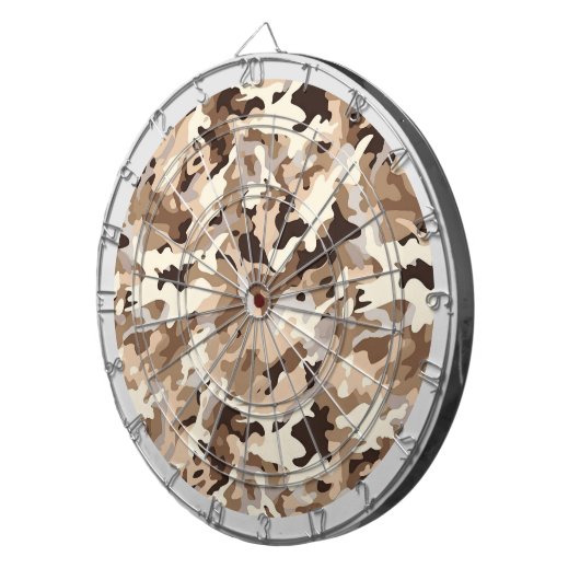 Militaire Camo Dartboard Dartbord (Voorkant Rechts)