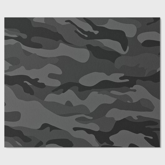 militaire camo donkeravond cadeaupapier (Vlak)