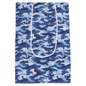 Militaire Camo Gift Bag Medium Cadeauzakje (Achterkant)