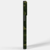 Militaire Camo Pattern Green met naam Case-Mate iPhone Case (Achterkant / Rechts)
