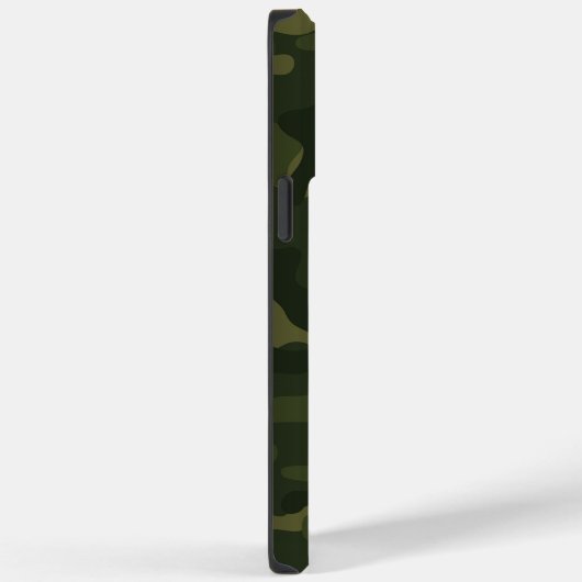 Militaire Camo Pattern Green met naam Case-Mate iPhone Case (Achterkant / Rechts)