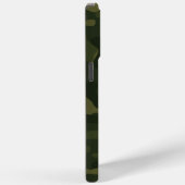 Militaire Camo Pattern Green met naam Case-Mate iPhone Case (Achterkant / Rechts)