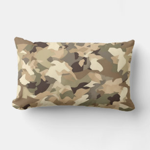 Militaire Camo Print Accent Kussen
