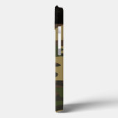 Militaire Camoflauge Camo Green gepersonaliseerd Case-Mate iPhone Case (Achterkant / Links)
