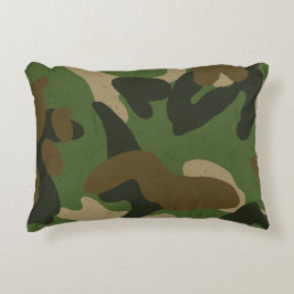 Militaire Camouflage Accent Kussen