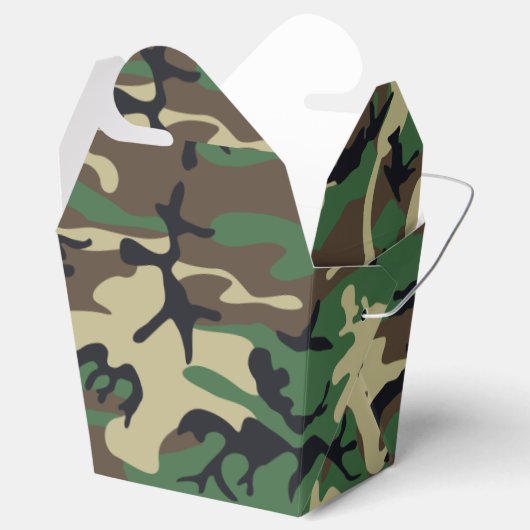 Militaire Camouflage Bedankdoosjes (Geopend)
