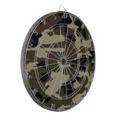 militaire camouflage - camouflage - campagne dartbord (Voorkant Links)