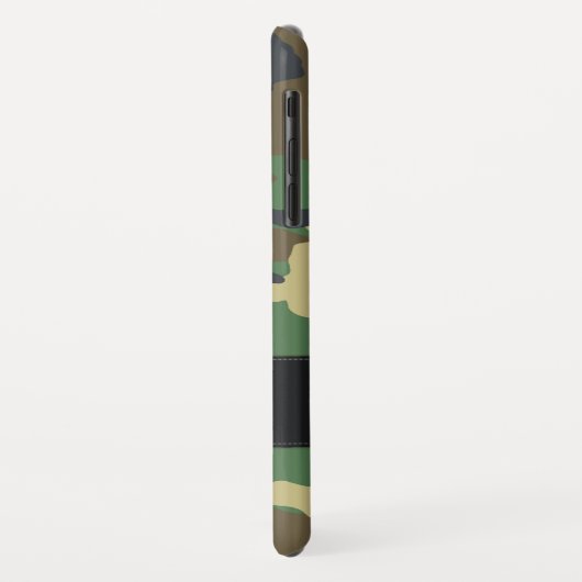 Militaire Camouflage Case-Mate iPhone Case (Achterkant/links)