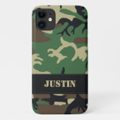 Militaire Camouflage Case-Mate iPhone Case (Achterkant)