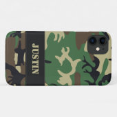 Militaire Camouflage Case-Mate iPhone Case (Achterkant (horizontaal))
