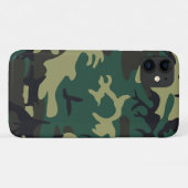 Militaire Camouflage Case-Mate iPhone Case (Achterkant (horizontaal))