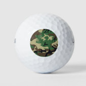 Militaire Camouflage Golfballen (Voorkant)