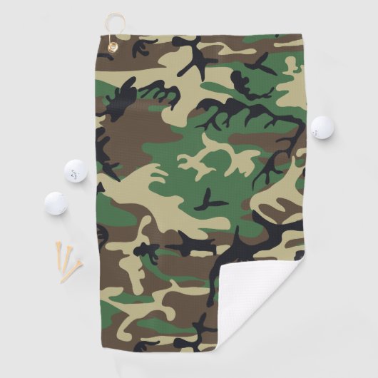 Militaire Camouflage Golfhanddoek (Insitu)