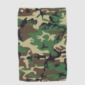Militaire Camouflage Golfhanddoek (Voorkant)