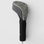Militaire Camouflage Golfheadcover (Schuin)