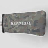 Militaire Camouflage Golfheadcover (Voorkant)