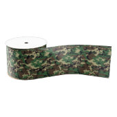 Militaire Camouflage Grosgrain Lint (Spoel)