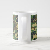 Militaire Camouflage Grote Koffiekop (Achterkant)