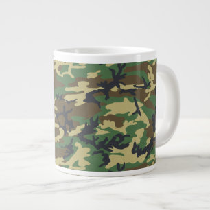 Militaire Camouflage Grote Koffiekop