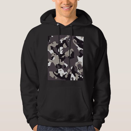 Militaire Camouflage Hoodie (Voorkant)