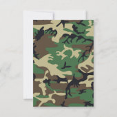 Militaire Camouflage Kaart (Voorkant)