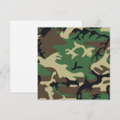 Militaire Camouflage Kaart (Voorkant / Achterkant)