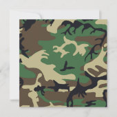 Militaire Camouflage Kaart (Voorkant)