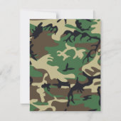 Militaire Camouflage Kaart (Voorkant)