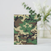 Militaire Camouflage Kaart (Staand voorkant)