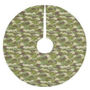 Militaire Camouflage Kerstboom Rok