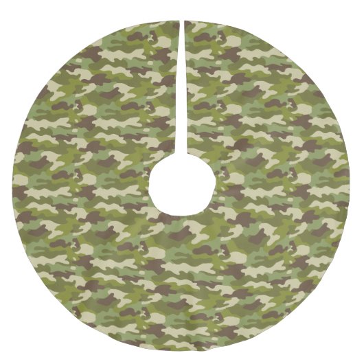 Militaire Camouflage Kerstboom Rok (Voorkant)
