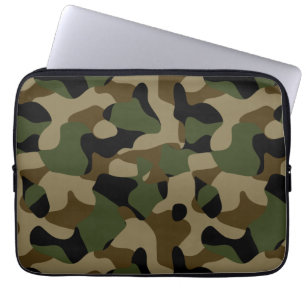 Militaire Camouflage Laptop Sleeve