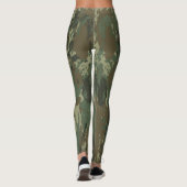 militaire camouflage leggings (Achterkant)