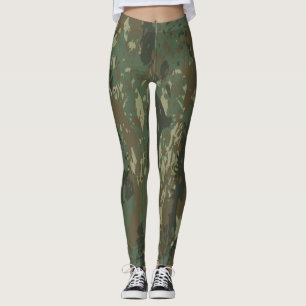 militaire camouflage leggings