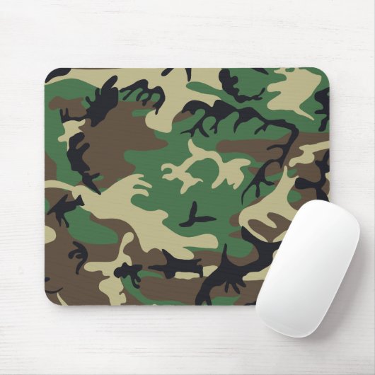 Militaire Camouflage Muismat (Met muis)