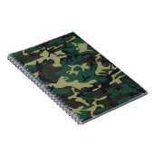 Militaire Camouflage Notitieboek (Rechterzijde)