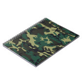 Militaire Camouflage Notitieboek (Linkerzijde)