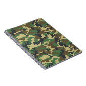 Militaire Camouflage Notitieboek (Rechterzijde)