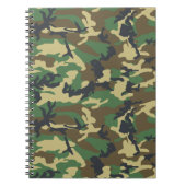 Militaire Camouflage Notitieboek (Voorkant)