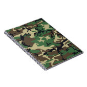 Militaire Camouflage Notitieboek (Rechterzijde)