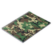 Militaire Camouflage Notitieboek (Linkerzijde)