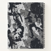 Militaire Camouflage Notitieboek (Achterkant)